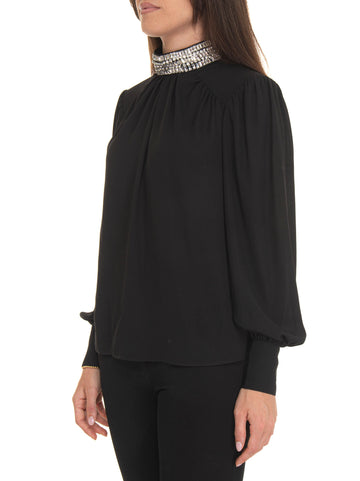 Camicia da donna a casacca Nero Liu Jo Donna