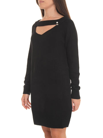 Liu Jo Women's Black Wool Dress