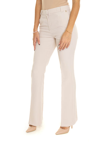 Pantalone elegante Panna Liu Jo Donna