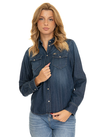 Liu Jo Women's Medium Denim Jeans Shirt