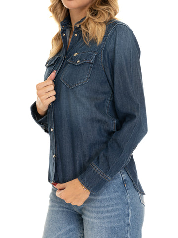 Liu Jo Women's Medium Denim Jeans Shirt