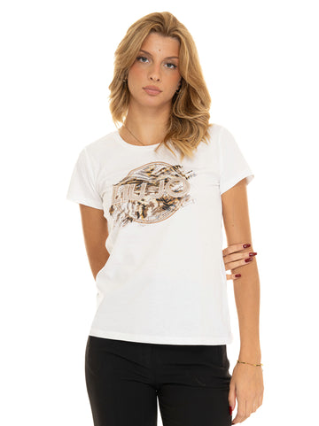 T-shirt Bianco Liu Jo Donna