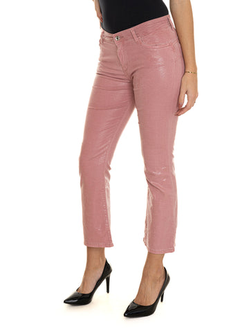 Liu Jo Women's Pink 5-Pocket Trousers