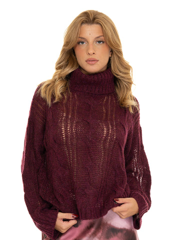 Liu Jo Women's Bordeaux Sweater