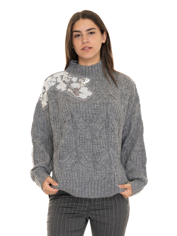 Maglia Grigio Liu Jo Donna