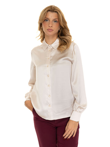 Natural Liu Jo Donna women's shirt