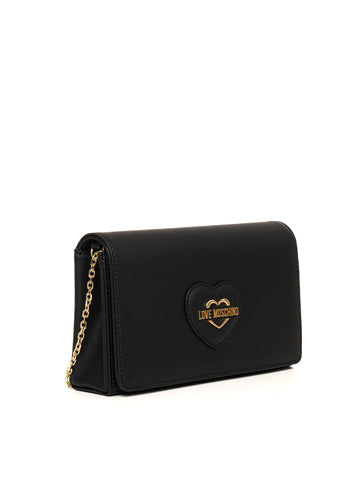 Borsa a tracolla Nero Love Moschino Donna