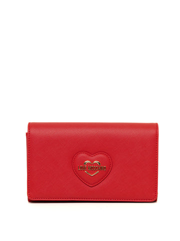 Borsa a tracolla Rosso Love Moschino Donna