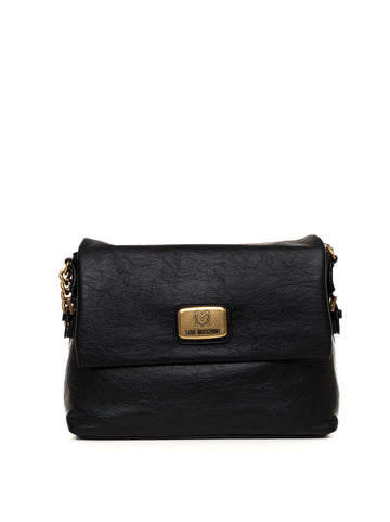 Borsa a spalla Nero Love Moschino Donna