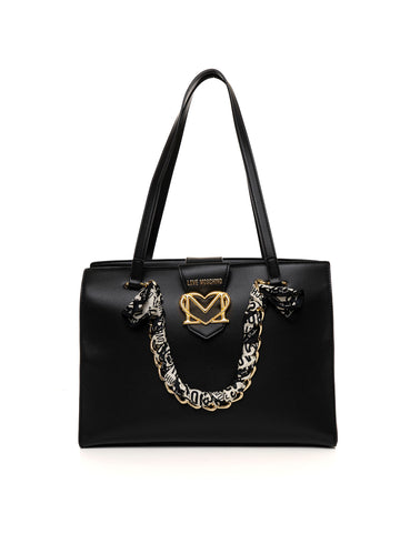 Borsa shopping Nero Love Moschino Donna