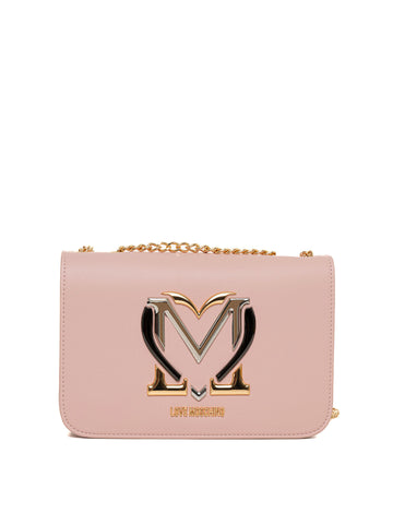 Borsa a tracolla Cipria Love Moschino Donna