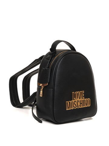 Zaino a spalla Nero Love Moschino Donna