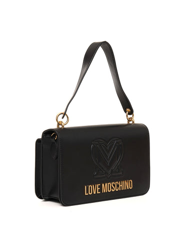 Borsa media Nero Love Moschino Donna