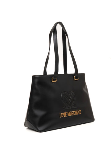 Borsa modello shopper Nero Love Moschino Donna