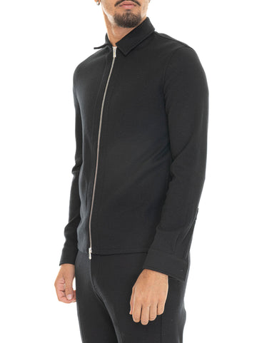 AVI Black Marco Pescarolo Men's Short Jacket