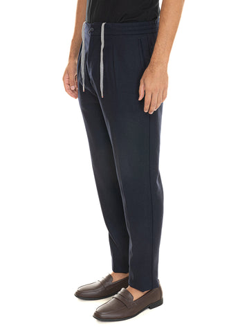 Jogger pants CHIAIA Blue Marco Pescarolo Men