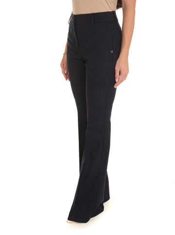 Pantaloni a zampa d'elefante Jerez Blu Pennyblack Donna