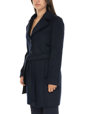 Pennyblack Women's Vik Blue 3 Button Coat