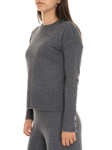 Maglia girocollo Vivaio Grigio Pennyblack Donna