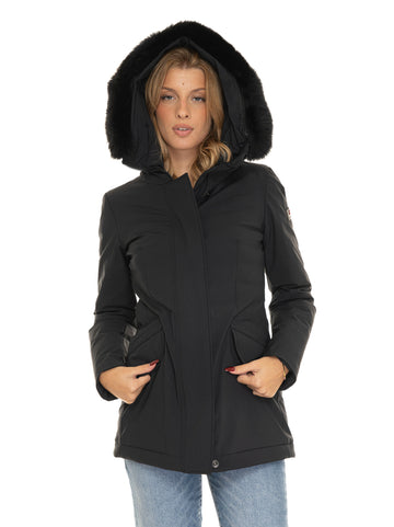 Peuterey Women's Mid-Length Jacket Black Women's Jacket