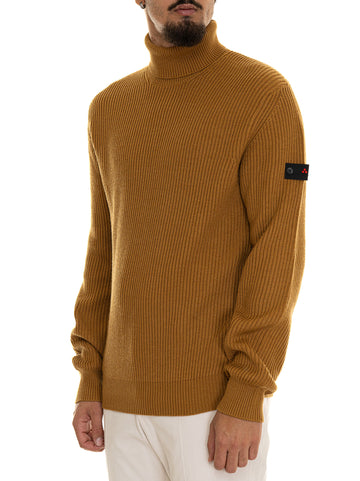 EVROS01 Mustard Peuterey Men's High Neck Pullover