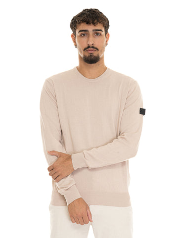 EXMOOR06 Beige Peuterey Men's Crewneck Sweater