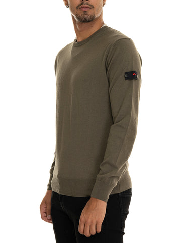 EXMOOR06 Green Peuterey Men's Crewneck Sweater