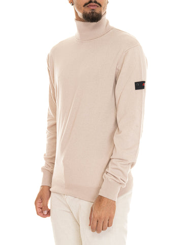 Pullover collo alto GORRAN07 Beige Peuterey Uomo