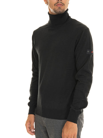 Pullover collo alto GORRAN07 Nero Peuterey Uomo