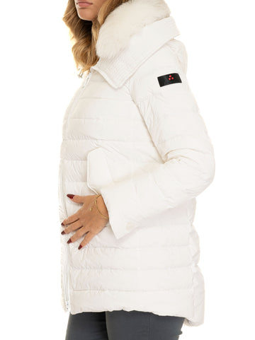 Itokamlfur Quilted Jacket White Peuterey Women