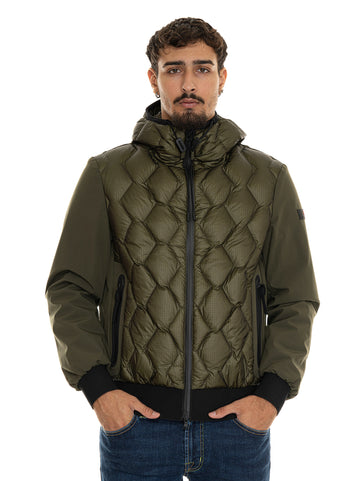 KOONSKJBMAT Bomber Jacket Green Peuterey Men