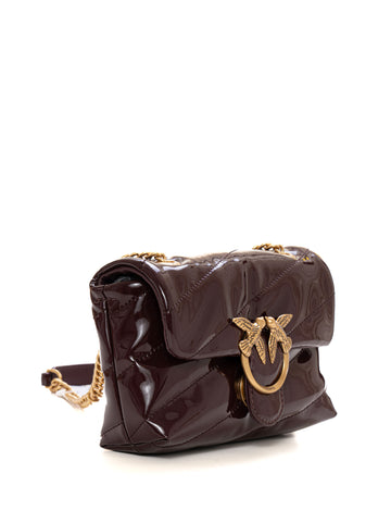 Borsa piccola Love puff- Marrone Pinko Donna