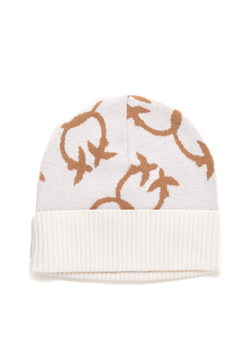 Cappello in lana Frappato Beige Pinko Donna