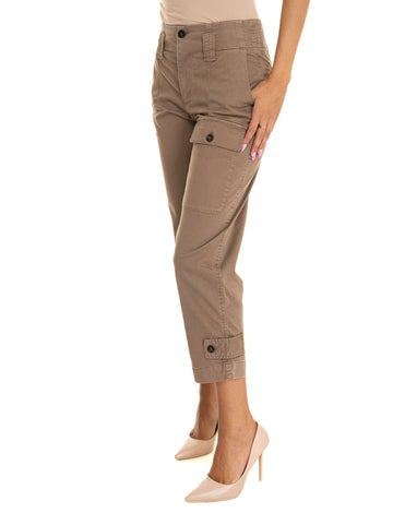 Pantalone cargo Globo Beige Pinko Donna