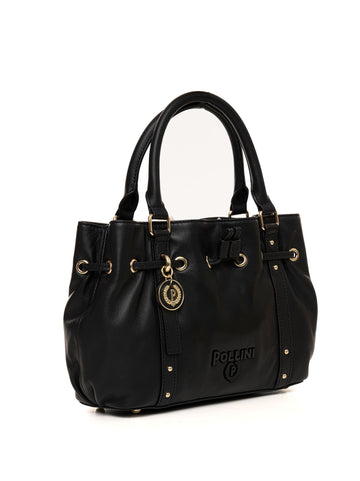 Borsa in pelle morbida Nero Pollini Donna