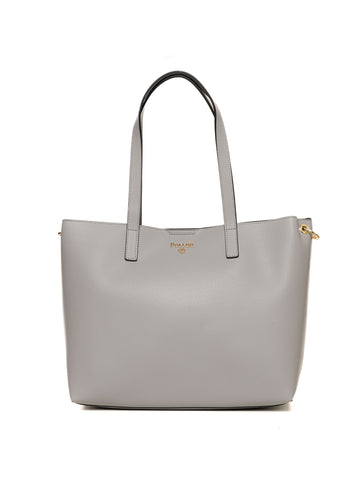 Borsa modello shopper media Grigio Pollini Donna