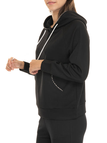 Quality First Women's Black Hoodie