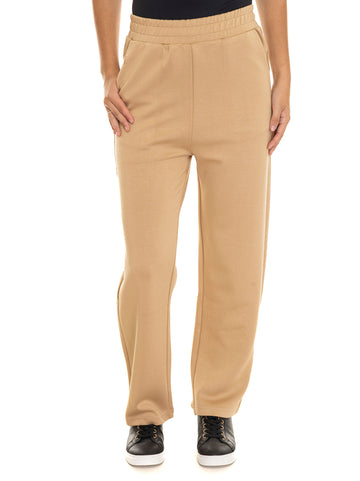 Quality First Women's Camel Wide Leg Pants