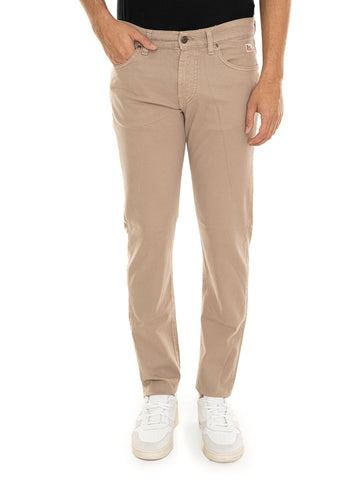 517 Slim Beige Roy Rogers Men's 5 Pocket Trousers