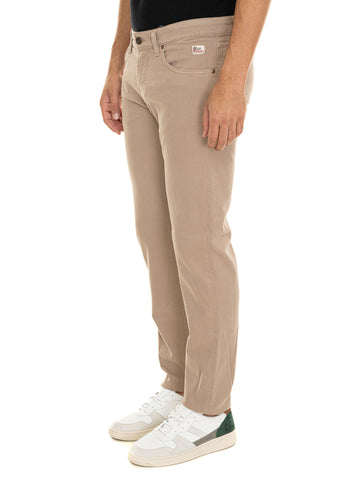 517 Slim Beige Roy Rogers Men's 5 Pocket Trousers