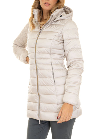 Reese Light Beige Save the Duck Women's Jacket