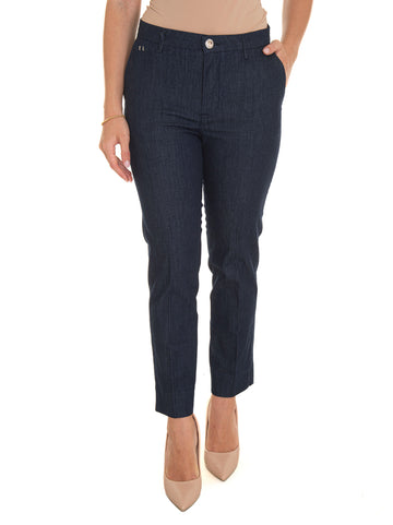 Pantalone modello New York Adele Blu Tramarossa Donna