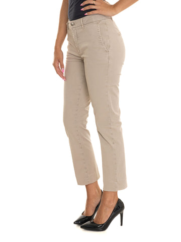 Pantalone modello chino Adele Beige Tramarossa Donna