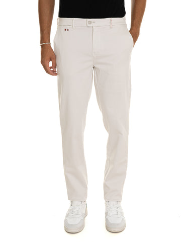 Pantalone modello chino LUISREGULAR Latte Tramarossa Uomo