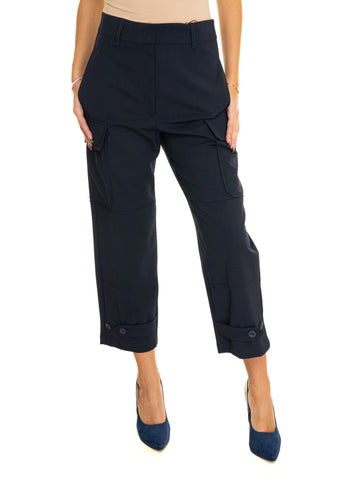 Boris Blue Cargo Pants Weekend Max Mara Women