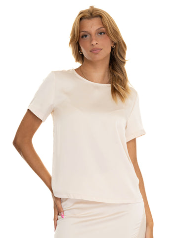 Gilbert Short Sleeve T-Shirt Ivory Weekend Max Mara Women