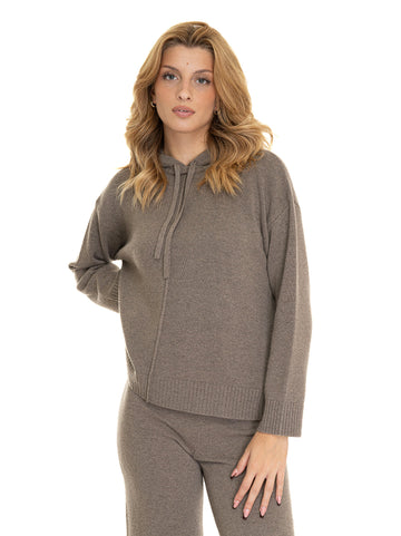 Maglia svasata Jerez Marroncino Weekend Max Mara Donna