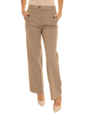 Pantalone palazzo Panetto Beige Weekend Max Mara Donna