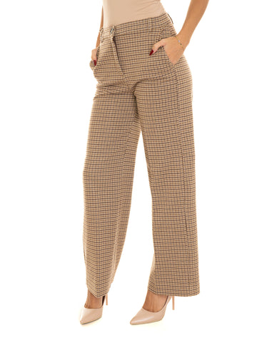 Pantalone palazzo Panetto Beige Weekend Max Mara Donna