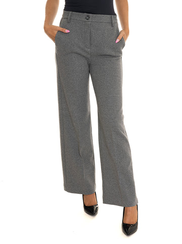 Pantalone palazzo Panetto Grigio Weekend Max Mara Donna